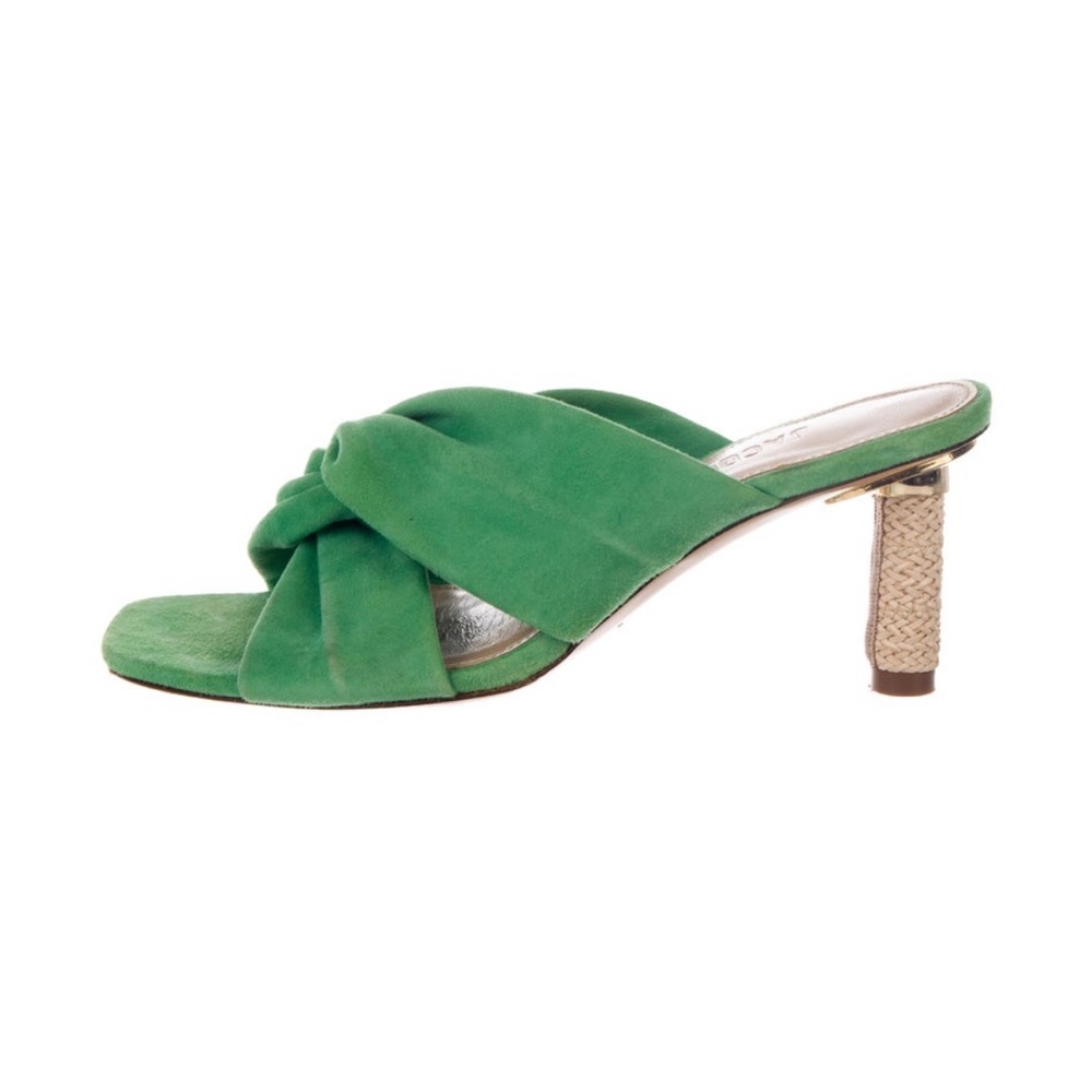 Jacquemus Les Mules Bellagio Suede Sandals